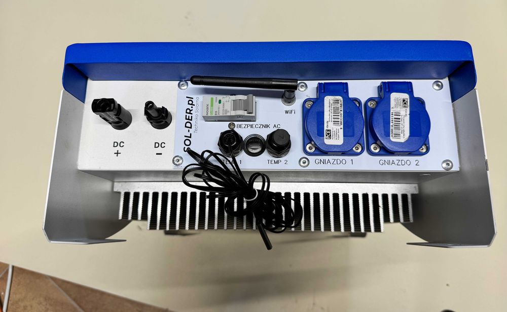Przetwornica solarna do grzania wody Sterownik do grzalki PV mppt boost 3.3kw WiFi Tryb Awaryjny 230V PEŁEN SINUS