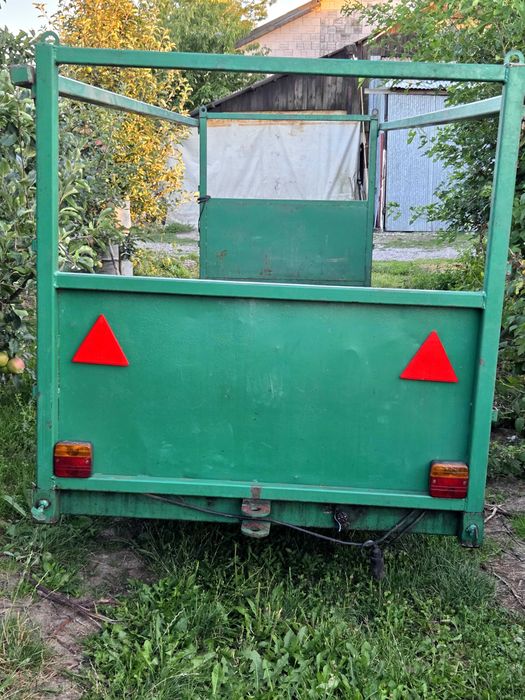 Wózek, przyczepa, laweta sadownicza, solidnie wykonana