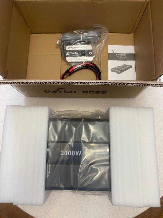 Інвертор datou boss 12V to 220V 2000W чистий сінус в наявності