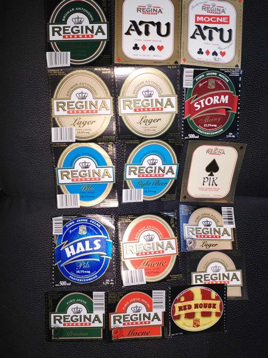 Browar Antonowo - 16 szt etykiet na piwo