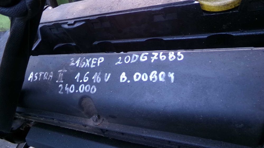 Sty6 Silnik Z16XEP opel astra II G H 1.6 16v 240tyś wysyłka gwarancja
