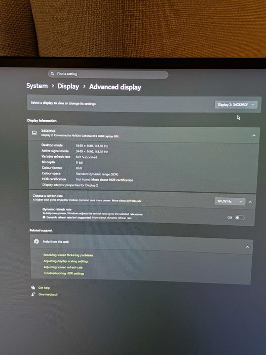 Monitor LG 34GK950F Ultrawide 34" 144Hz 3440x1440