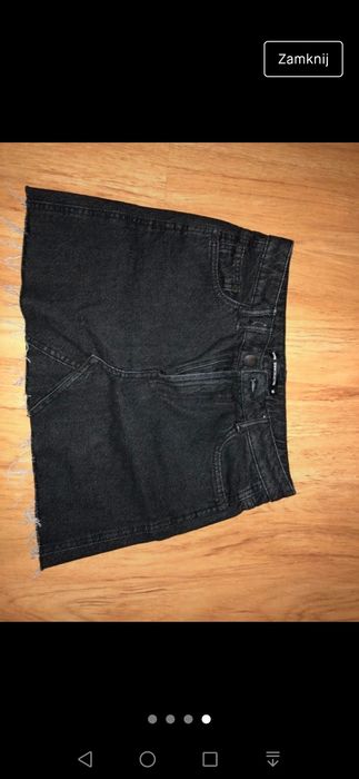 Jeansowa spódniczka Sinsay