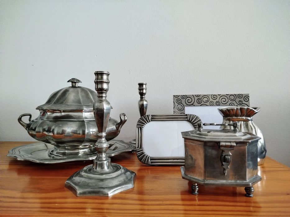 PEÇAS em ESTANHO 95% | Conjunto ou Individual