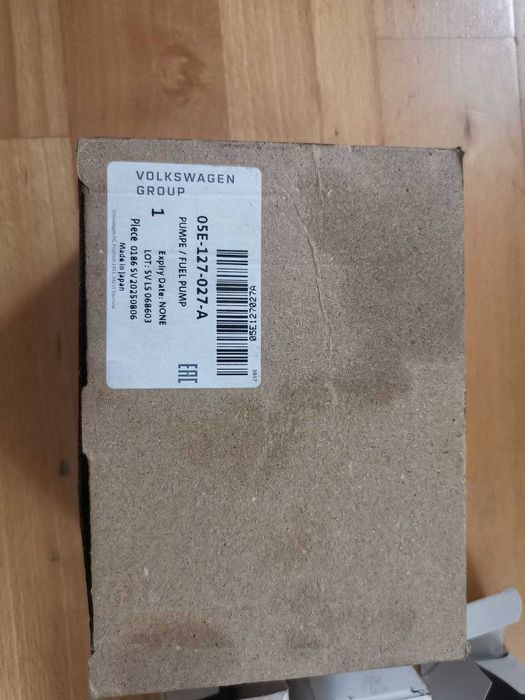 05E127027A VAG  AUDI SEAT SKODA VW   Тнвд оригінал, Пробіг 3500 км