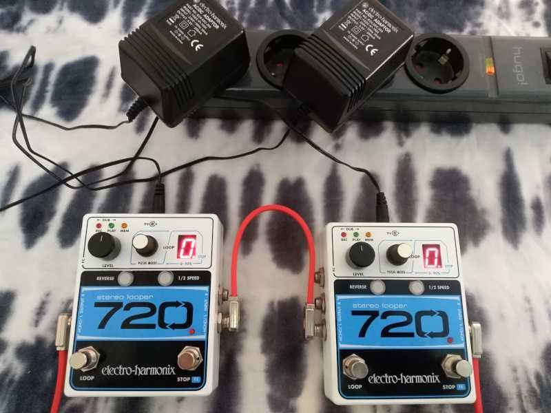 PACK 2x EHX 720 Stereo Looper (Preço Total pelos DOIS: 140€)