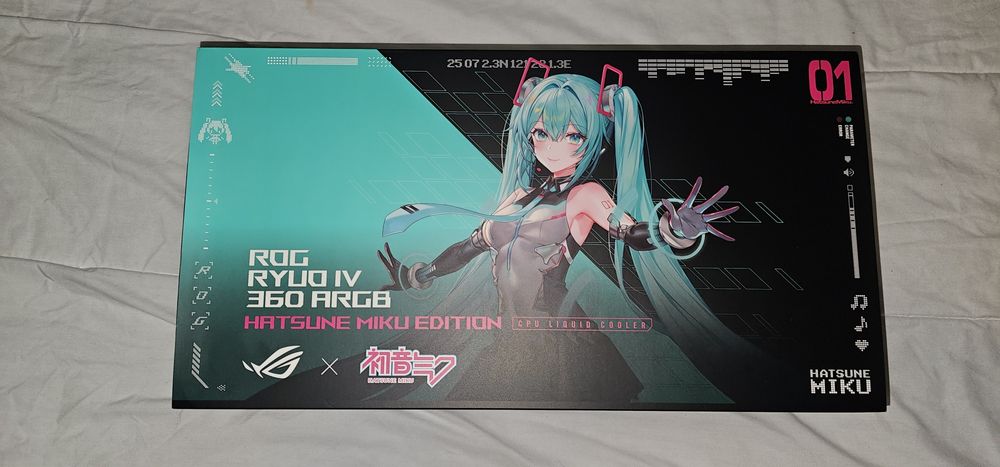 Asus Hatsune Miku cooler psu torre