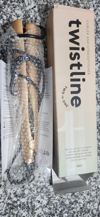 Prancha de cabelo fazer caracóis e alisa