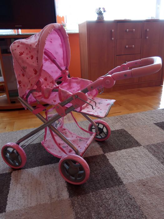 Zabawka: Wózek dla lalek +torba