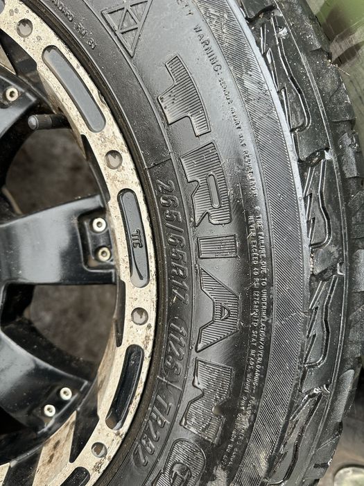 Продам диски з резиною або окремо диски 265/65 r17 6х139.7 dia 110.1