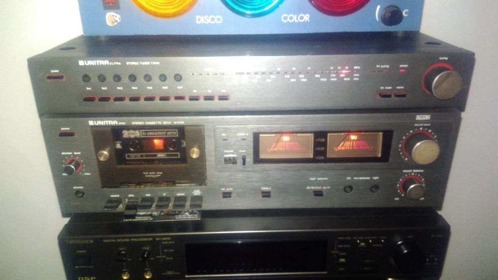 Unitra deck oraz tuner