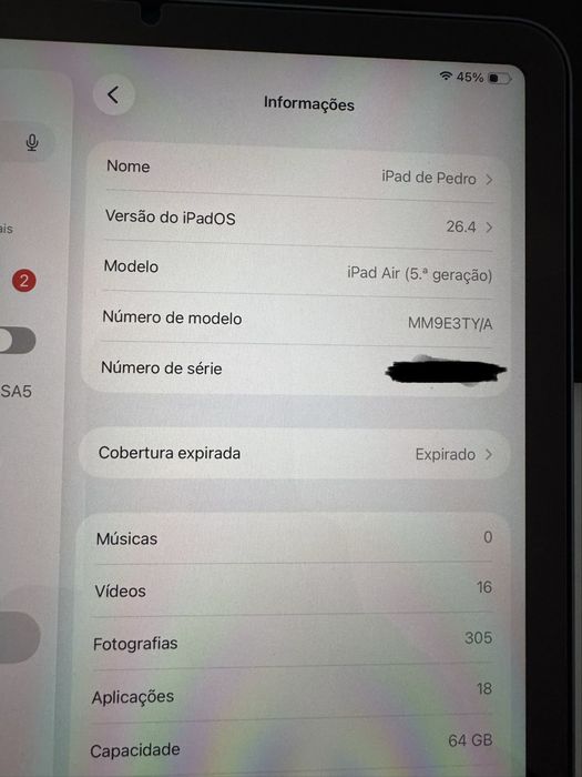 Ipad Air 5 Geração