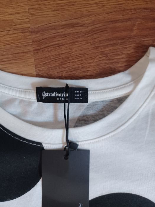 Bluzeczka Stradivarius w koła rozm M