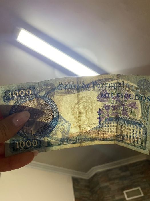 nota de 1000 escudos de 1967