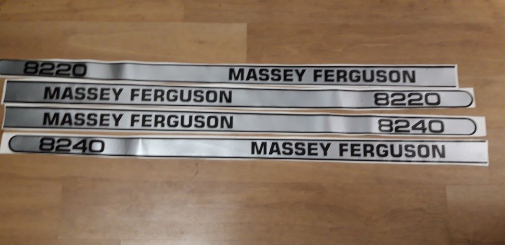 Naklejki Massey Ferguson 8210, 8220, 8240, 8260, 8280, 8290,