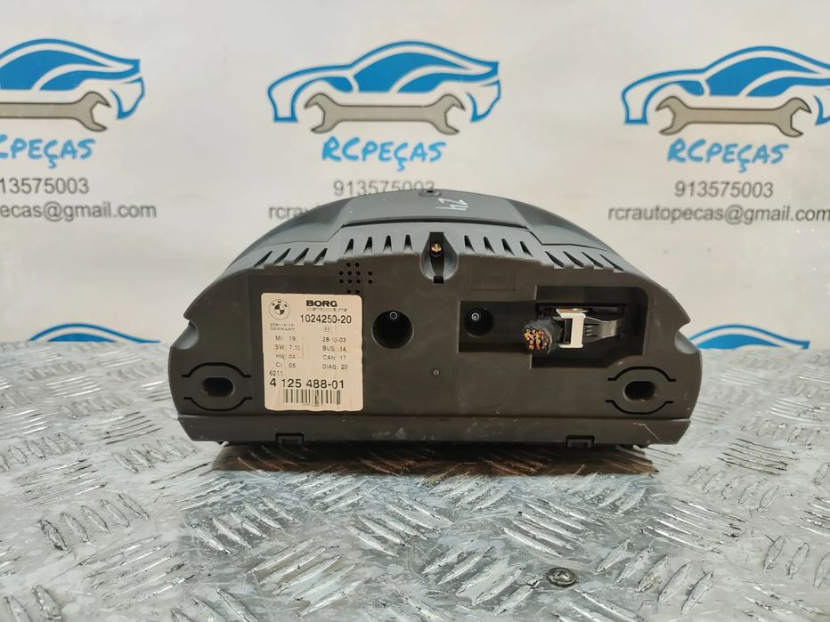 QUADRANTE MOSTRADORES BMW Z4 E85 ROADSTER E86 COUPE 62104125488