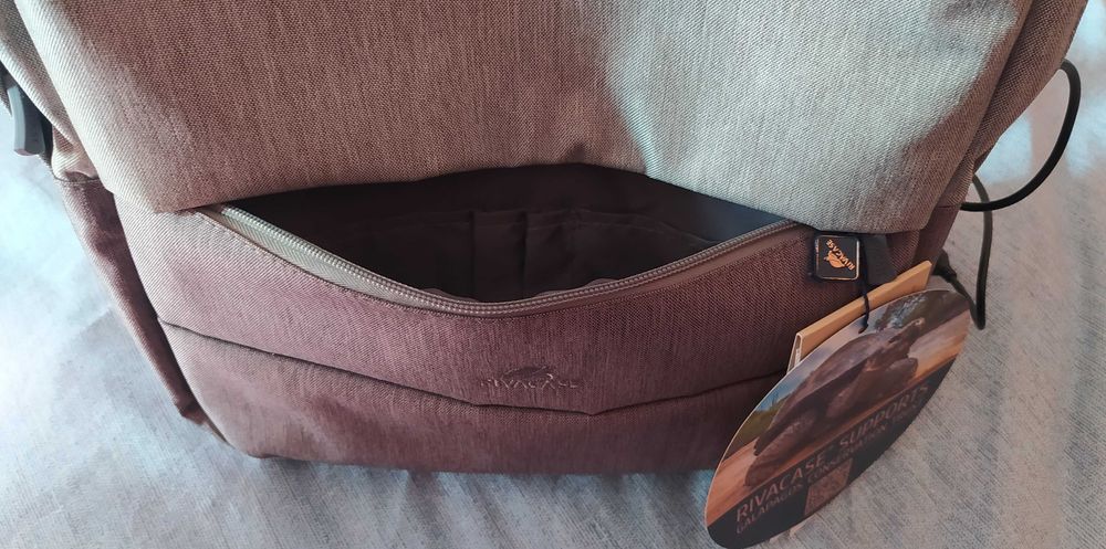 Рюкзак для ноутбука Rivacase 7562 Grey/Mocha 15.6