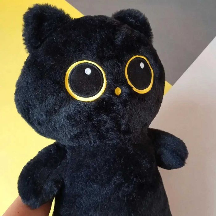 М'яка Іграшка Сова 40, 60, 80, 100 см, Подушка, Чорна, Сіра, Коричнева