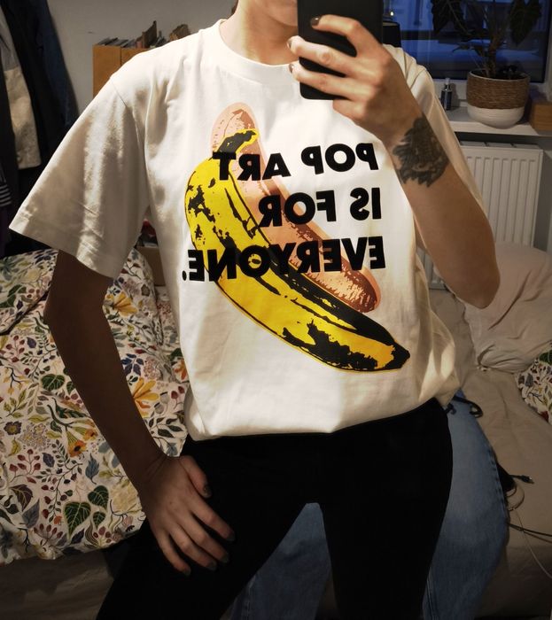 Uniqlo Andy Warhol banana t-shirt pop art is for everyone
