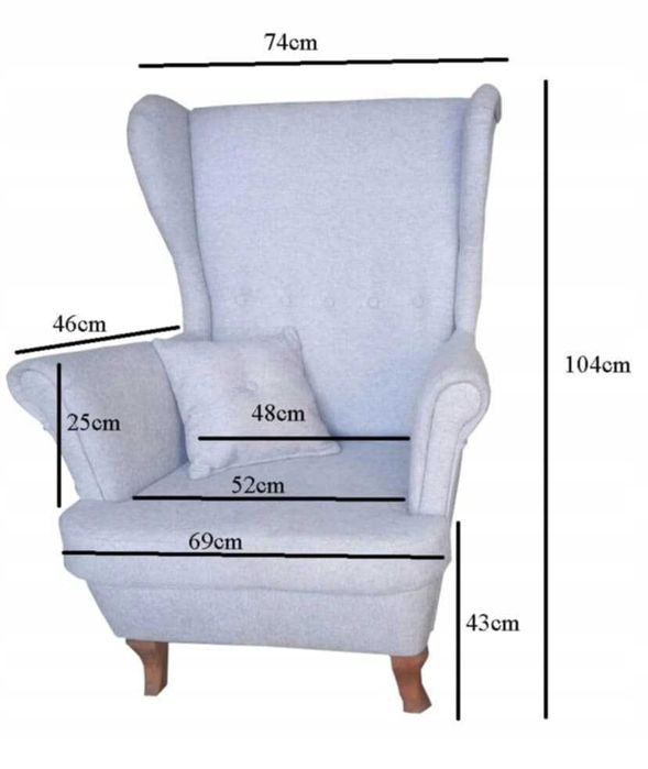 Fotele Uszak Kalameble! atrakcyjna cena! różne wzory! PROMOCJA!