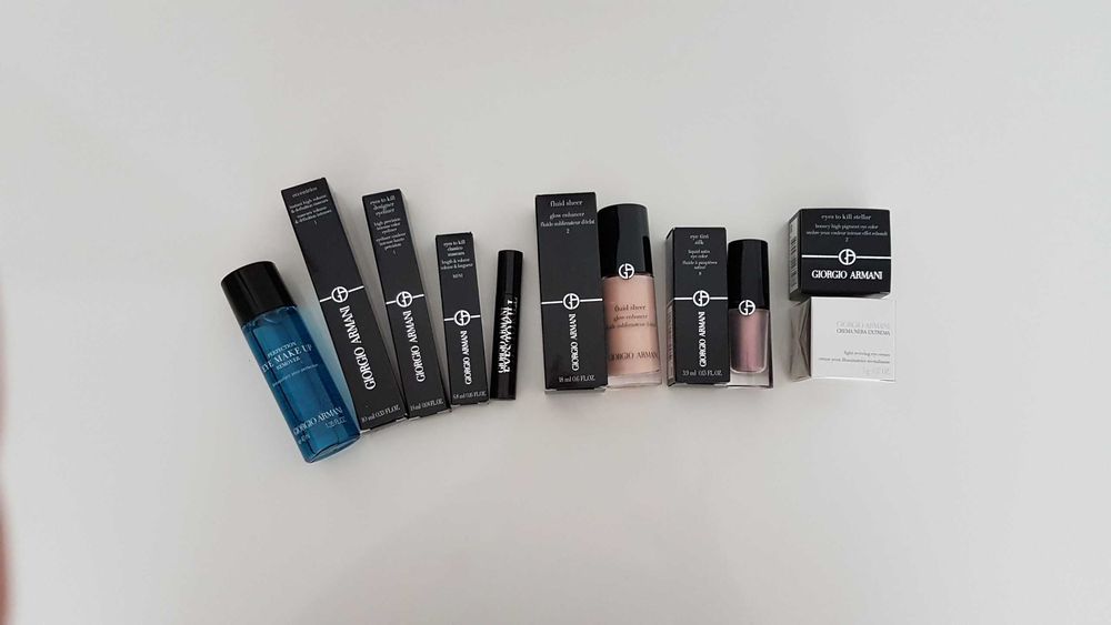 giorgio armani tusz do rzęs eyeliner fluid sheer krem pod oczy