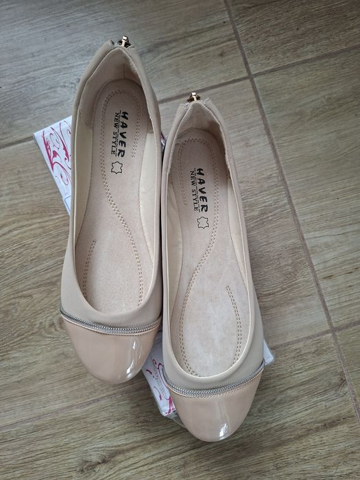 Baleriny 39, wkładka 25cm