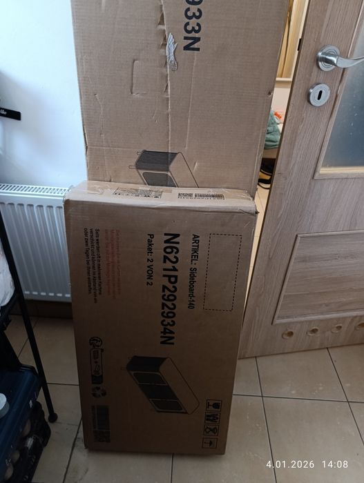 Nowa komoda Boho Modern rattanowa