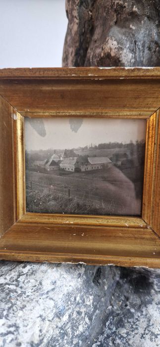 Obraz stare zdjecie stara ramka dekor rustykalny gospodarstwo