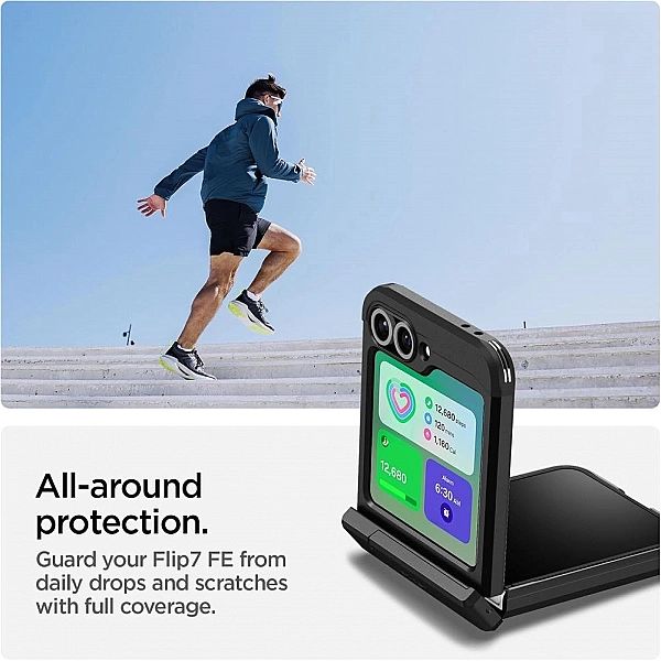 Spigen Tough Armor Pro Mag Magsafe Galaxy Z Flip 6 / 7 Fe Black