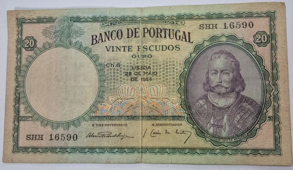 Nota 20Esc. António Luís de Menezes - 25/05/1954