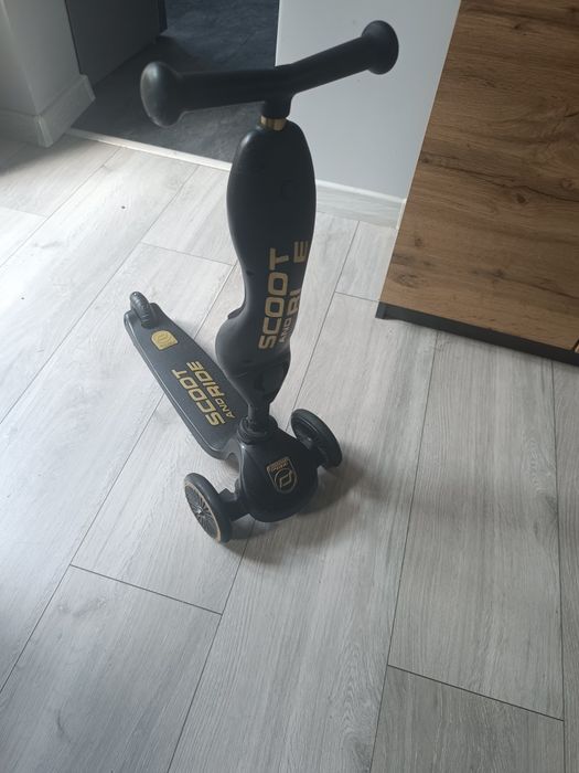 Scoot & Ride Highwaykick 1 Black&Gold