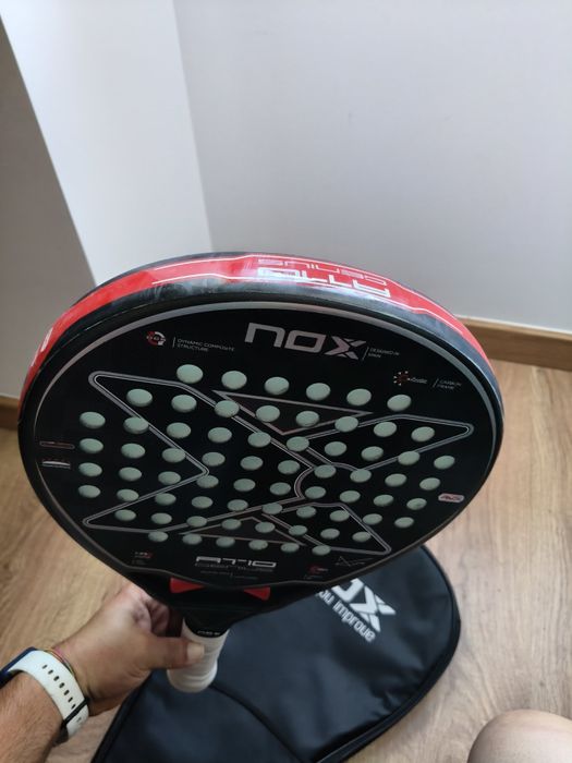 Raquete de padel Nox AT10  Génius 18k Agustin Tapia Nova e sem uso