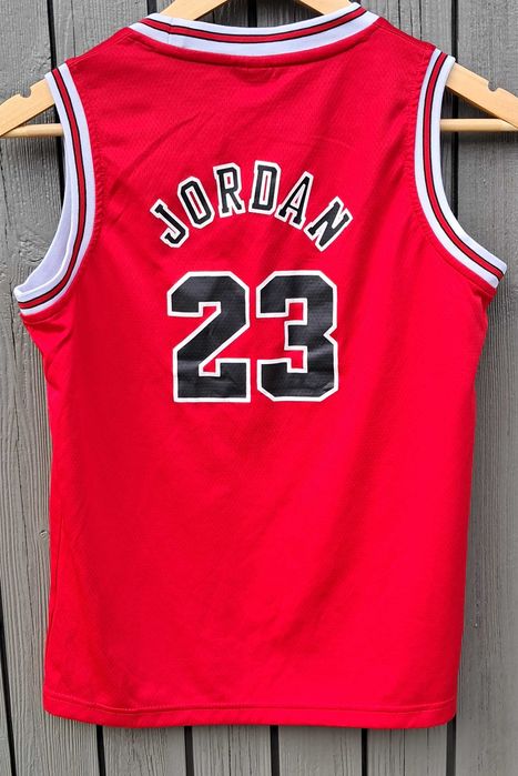 koszulka Chicago Bulls dziecięca replika 23 Jordan czerwona Bulls