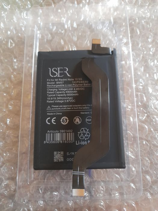 Bateria para xiaomi redmi note 10 5g