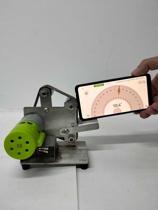 мини Гриндер для заточки ножей и инструмента, шлифовка, лента 30х330