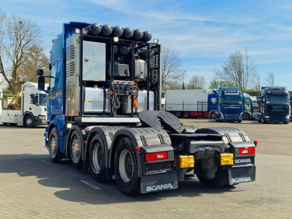 C.  Siodlowy Scania R730 , 8x4 Gabaryty DMC 150 T , 470 000 Przebiegu