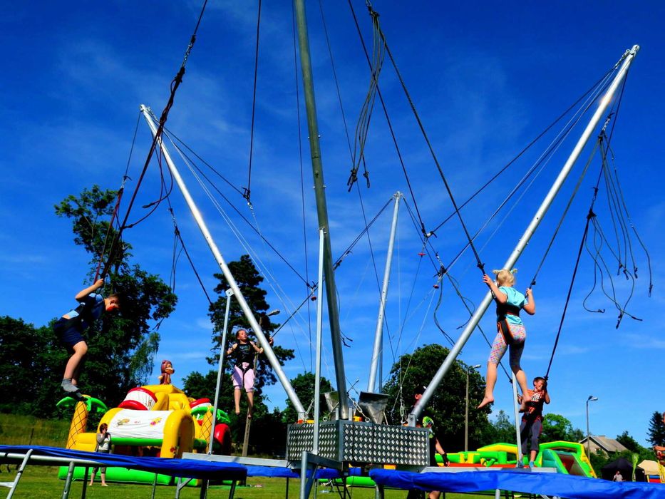 Trampoliny eurobungee eurobungy