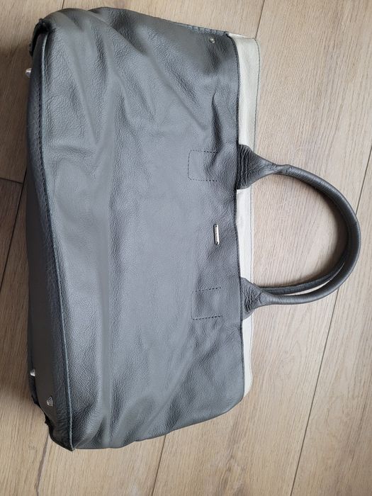 Torba na ramie Quiosque shopper szara