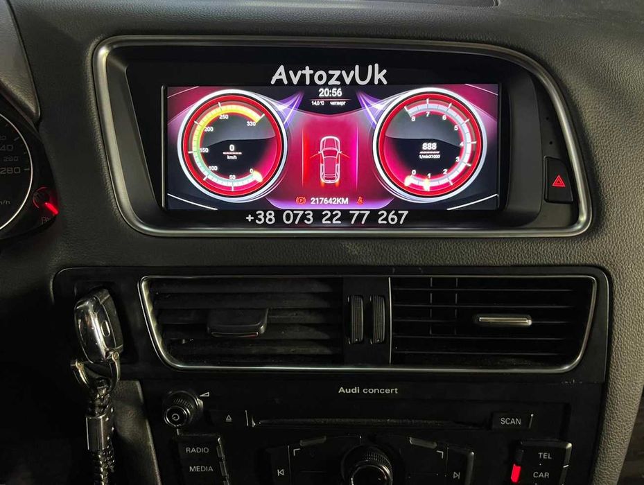 Дисплей AUDI Q5 Navi GPS Q 5 A4 B8 Ауді А4 MMI Магнітола CarPlay Андроїд 16