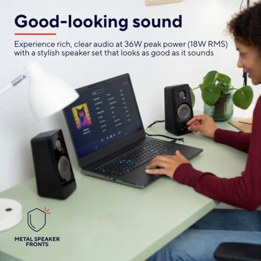 Trust Tytan 2.0 Speaker Columns, 36 W64283897992834124