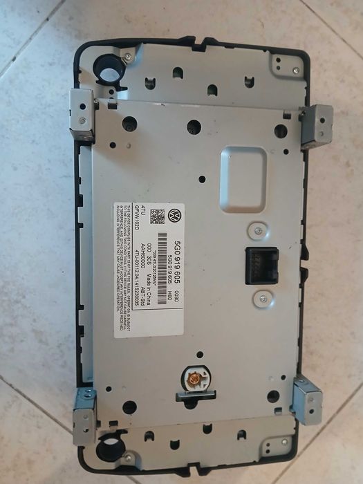 Rádio VW VII - avariado