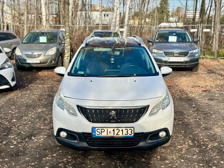 Peugeot 2008 1.2PB 2016r. Automat Klima Panorama PDC Navi LED DRL