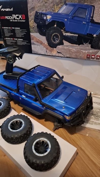 Amewi Model Samochodu Rc Amxrock Rcx8P Scale Crawler Pick Up 1:8 Rtr Blau Szczotkowy 2 4 Ghz

AMXROCKACX8

1:8 Scale Crawler