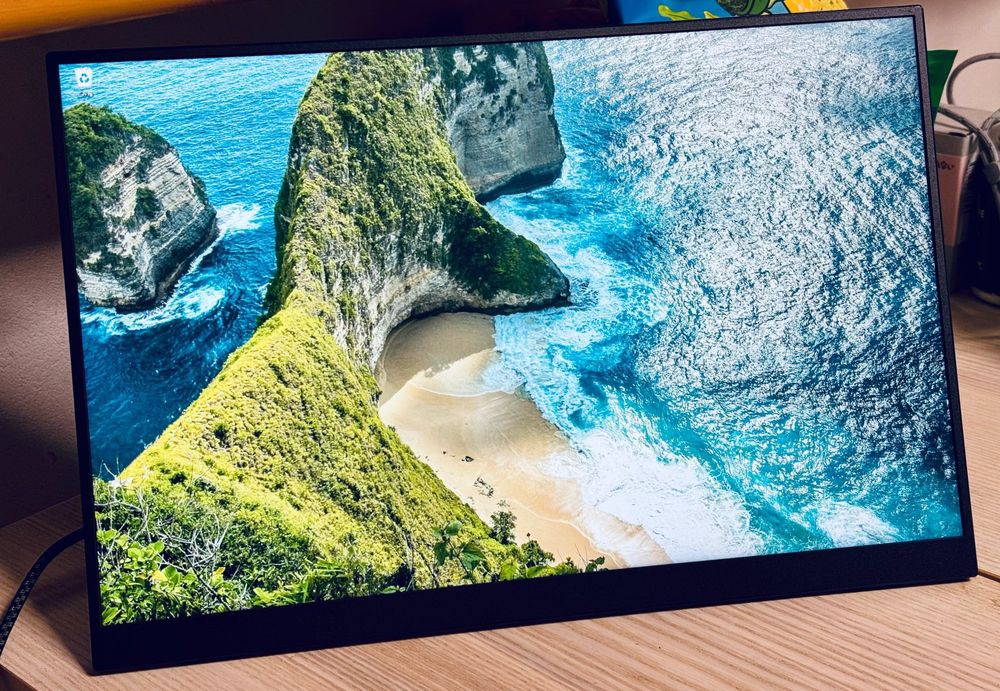 Сенсорний портативний монітор HGFRTEE / 16 дюймів, 60 Гц