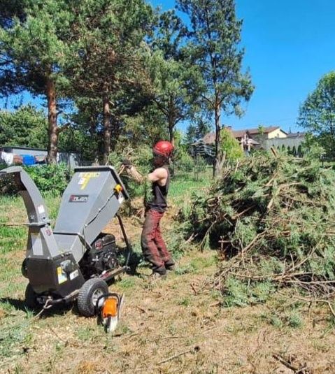 Alpinistyczna wycinka, pielęgnacja drzew. Karczowanie działek.