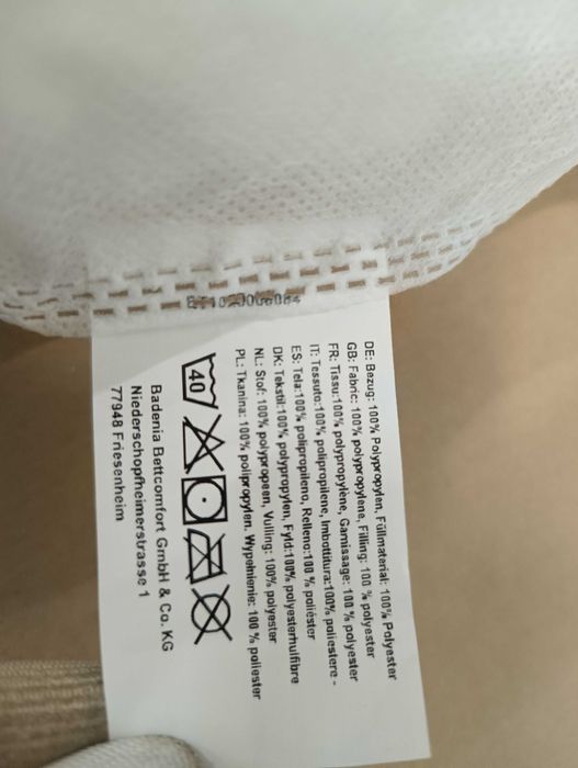 Zestaw poduszek Traumnacht Green Basis dwie poduszki 40x80cm NOWE