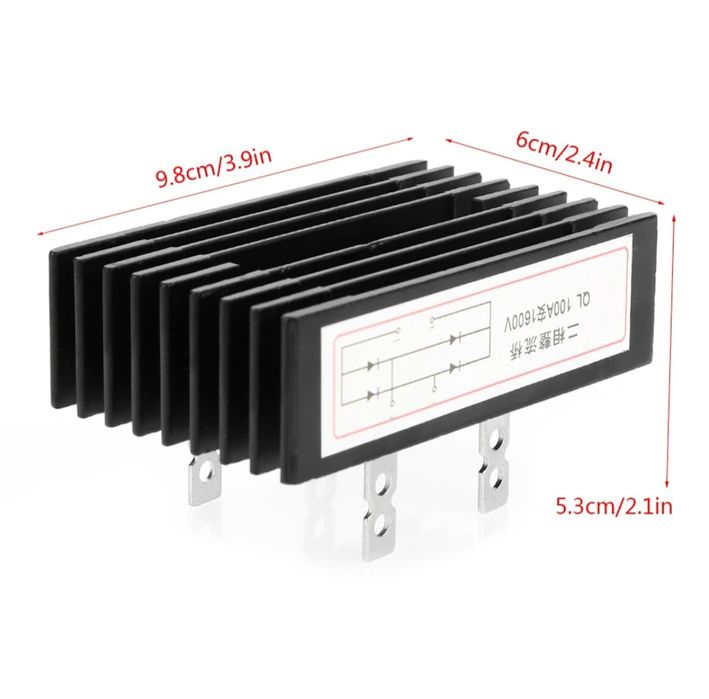 Mostek prostowniczy 100 A do prostownika