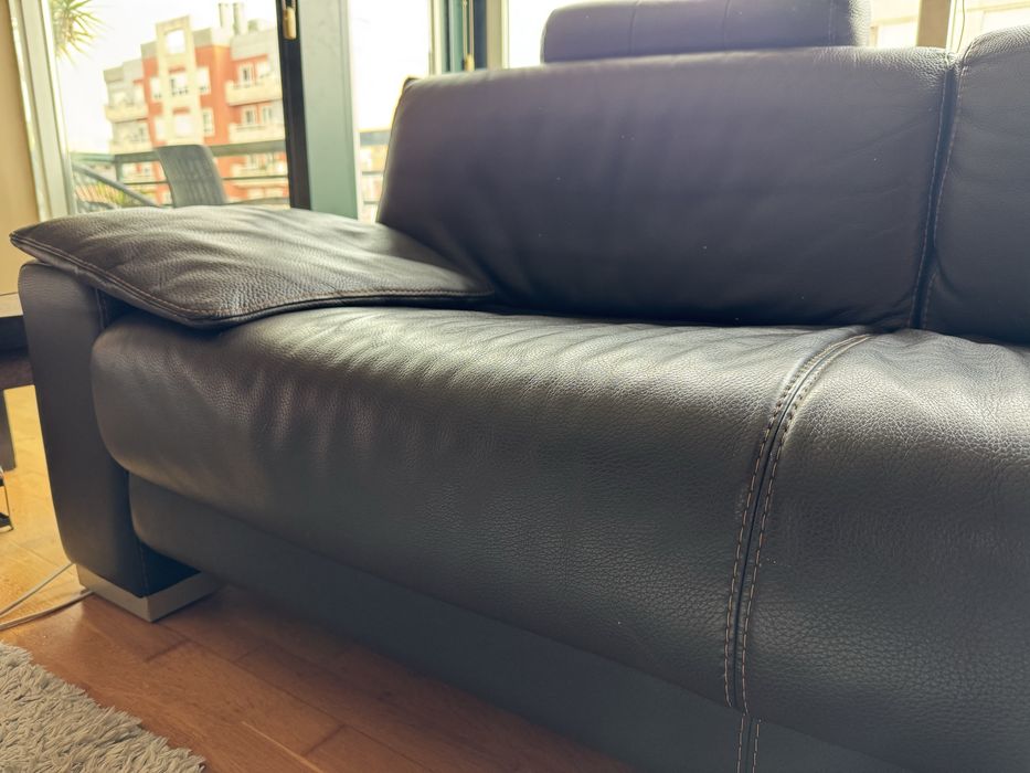 Sofá em pele Divani & Divani