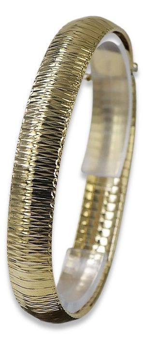 Złota bransoletka 14k 585 żółte włoskie złoto cbt002y Białystok biżute