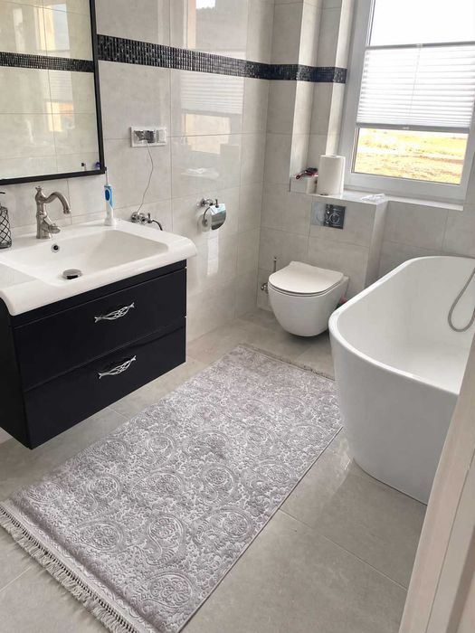 Nowoczesny dom w zabudowie bliźniaczej | Dąbrówka, gm. Dopiewo | 87 m² | 2 miejsca parkingowe